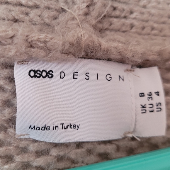 Asos fluffy oversized balloon sleeve cardigan! - Picture 8 of 8